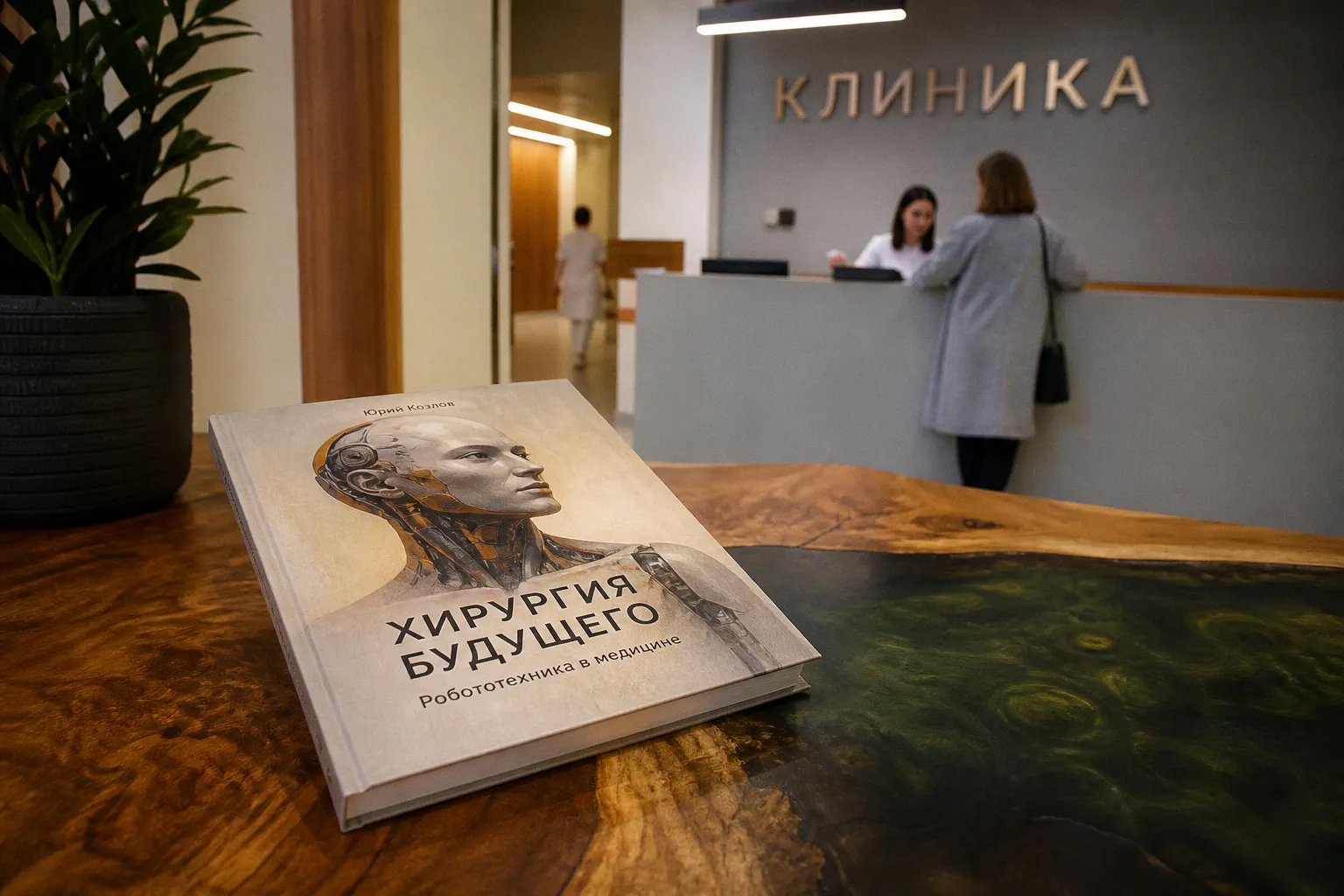 Книга хирурга Юрия Козлова о робототехнике в медицине попала в лонг-лист премии «Здравомыслие»